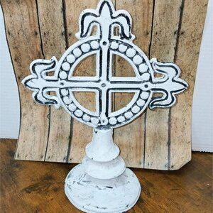 Cast Iron Celtic Cross !